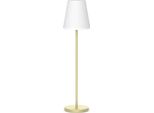 Nuova Lampada Da Terra Garden Lola Slim 120 Led Ottone