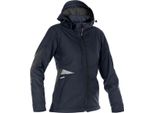 Dassy® Gravity Women Giacca Softshell Da Donna Night Blue/Anthracite Grey Taglia L Lunghezza: Standard