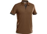 Polo Dassy® Traxion Lehmbraun/Anthrazitgrau Taglia 2XL Lunghezza: Standard