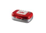 Ariete Toaster Party Time 3-in-1 Sandwich & Cookies Red