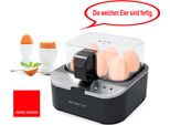 EMERIO Eierkocher EB-123177, schwarz, B:18cm H:14cm T:16,5cm, Eierkocher