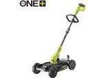 Ryobi Tosaerba A Batteria RY18LMC30A-0 18V, Tagliaerba A Batteria, Tagliabordi A Batteria, Tosaerba Urbano, Larghezza Di Taglio 30 Cm