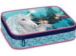 Ars Una Astuccio Per Matite Stardust - Unicorno E Fate, Turchese-Viola, Per Bambine