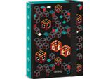 Ars Una A5 Scatola Porta Quaderni, A5 Cartella Porta Quaderni Per Cartelle, Con Elastico E Alette Interne, Geek - Minecraft, Nero-Rosso, Per Ragazzi
