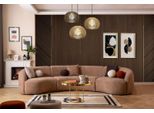 Divano Rotondo Di Design Marrone Set Angolare Mobili Moderni Soggiorno Divani Di Lusso