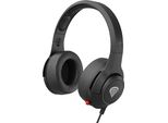 Genesis Genesis Argon 600 Cuffia Cablata Head-Band Gaming Nero, Rosso