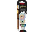 Pentel K110-4DM Pentel Hybrid Gel Rollerball Pen Dual Metallic