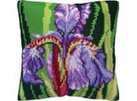 Confezione Di Cuscini Da Ricamo A Punto Croce Cda "Iris"", Stampati, 40X40Cm"