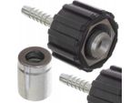 Rosfix Set Manicotto Di Crimpatura Per Tubo Flessibile DN6 – Filettatura M22X1,5, Perno Da 14 Mm | Per Tubo Flessibile Ad Alta Pressione Da 1/4""