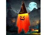 105Cm Grande Halloween Luci Decorative Stringa All'aperto, Luce Di Halloween, Ha Portato Il Cappello Della Strega Fantasma Luci Batteria Per La Festa Di Halloween Illuminazione Del Giardino