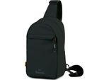 Bench. Borsa A Tracolla Casual Slingbag Black Nero