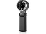 Inf Ventola Portatile Ad Alta Velocità Con Display Digitale E 5 Velocità Grigio