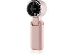 Inf Ventola Portatile Ad Alta Velocità Con Display Digitale E 5 Velocità Rosa