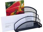 Wedo Briefst„Nder Office, Aus Drahtmetall, Schwarz