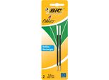 Bic® 929250 4 Colori Kugelschreibermine - 0,4 Mm, 2 StüCk, GrüN