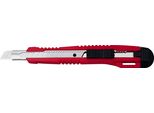 Wedo 78 3009 Profi-Cutter, Klinge: 9 Mm, Mit Clip, Rot/Schwarz