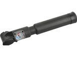 Fischer Mini Pompa Ad Aria Per Bicicletta, Reversibile, Nera