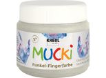 Kreul Vernice Scintillante Per Dita "Mucki"" Kit-Argento 150 Ml"