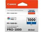 Canon PFI-1000 B - 80 Ml - Blu - Originale - Contenitore D'inchiostro - Per Imageprograf PRO-1000