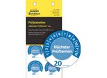 Avery Zweckform 7906 80 Avery Zweckform PrüFplaketten 7906 Blau