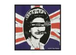 Sex Pistols - Taglia Standard - Toppa "God Save The Queen"" - Poliestere RO938 (Taglia Unica) (Blu/Rosso/Nero)"