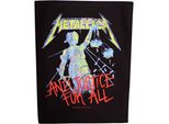 Metallica - Toppa "And Justice For All"" RO4909 (Taglia Unica) (Nero)"