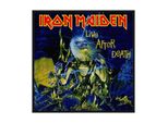 Iron Maiden - Toppa "Live After Death"" - Poliestere RO2459 (Taglia Unica) (Blu/Rosso/Verde)"