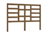Vidaxl Testiera Marrone Miele 156X4X104 Cm In Legno Di Pino Massiccio