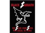 Black Sabbath - Taglia Standard - Toppa "Sold Our Souls"" - Poliestere RO1116 (Taglia Unica) (Nero/Rosso/Bianco)"