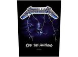Metallica - Toppa "Ride The Lightning"" RO1951 (Taglia Unica) (Nero/Bianco/Blu)"