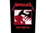Metallica - Toppa "Kill Em All"" RO7040 (Taglia Unica) (Nero/Rosso)"