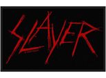 Slayer - Graffio - Toppa - Logo In Poliestere RO1390 (Taglia Unica) (Nero/Rosso)