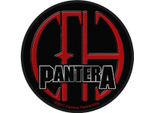 Pantera - Logo - Toppa "Cfh"" - Poliestere RO8296 (Taglia Unica) (Nero/Rosso)"