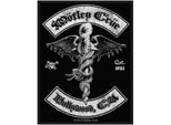 Motley Crue - Taglia Standard - Toppa "Hollywood"" - Poliestere RO9530 (Taglia Unica) (Nero/Bianco)"