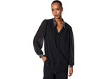 Principles - Camicetta Con Colletto Per Donna DH6737 (42 It) (Nero)