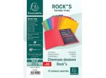 Exacompta 50 Copertine Per Fascicoli Rock's 220 G/M² + 100 Copertine Per Fascicoli