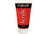 Kreul 28527 Vernice Acrilica Genuine Red 150 Ml 1 Pz