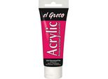 Kreul 28362 Kreul El Greco Acrylfarbe Neonpink 75,0 Ml