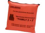Set Gilet/Avvisatore Leina "Family 2+2"", Arancione"