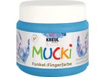 Kreul Vernice Per Dita "Mucki"" Blu Diamante 150 Ml"