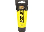 Kreul 84147 Kreul Acrylfarbe Solo Goya Acrilico, Fluo Gelb, 100 Ml