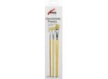 Kreul Set Di Pennelli Piatti A Setole Universali 3 Pz