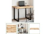 The Living Store Piano Rettangolare 100X80X4 Cm In Legno Massiccio Di Acacia