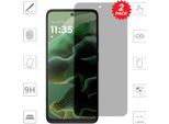 Per Motorola Moto G35 5G 2X 2.5D 0,26 Mm Privacy 9H Pellicola Di Vetro Temperato