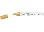Kreul 16415 Penna In Vetro E Porcellana Kreul Metallic, Oro
