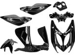 Carenatura Tnt 7 Pezzi Compatibile Con Yamaha Aerox Mbk Nitro Nero Metallizzato