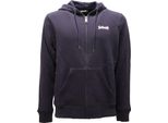 8904AI Felpa Uomo Schott N.Y.C. Man Cotone Sweatshirt Blue