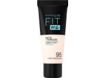 Maybelline, Fit Me Matte + Poreless, Liquid Foundation, 95, Fair Porcelain, 30 Ml