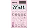 Casio® SL-310UC-PK Calcolatrice Tascabile SL-310 - Alimentazione A Energia Solare/Batteria, 10 Cifre, Display Lc, Rosa