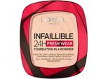 L'oréAl Paris Infaillible 24H Fresh Wear Foundation In A Powder (180 Rose Sand) 9 G